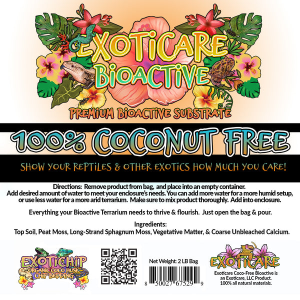 Bioactive Coconut-Free Substrate Complete Mix for Bioactive Setups