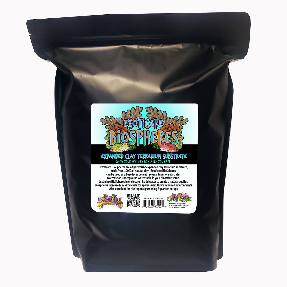 Exoticare BioSpheres Expanded Clay Terrarium Substrate Exoticarebedding