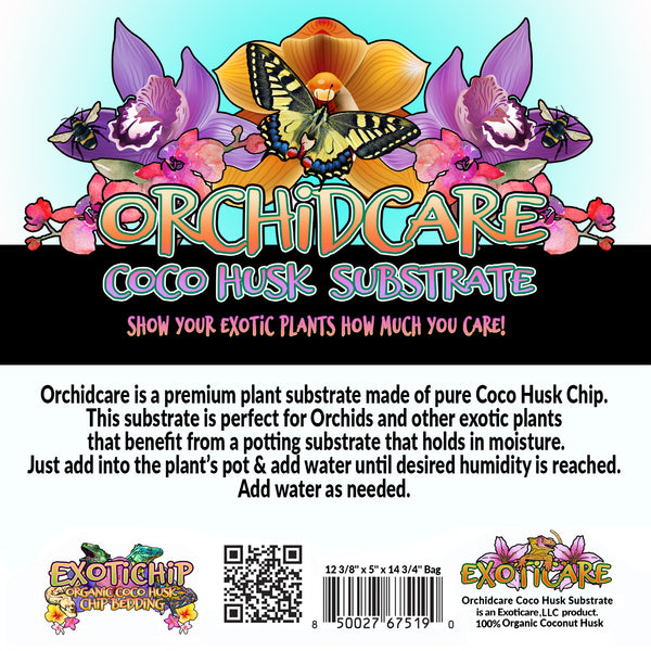 Orchidcare Ready-To-Use Organic Coconut Husk Chip Substrate for Orchids