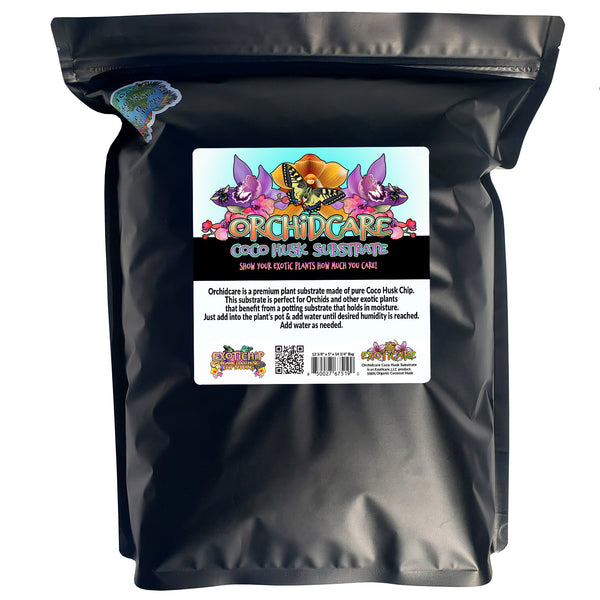 Orchidcare Ready-To-Use Organic Coconut Husk Chip Substrate for Orchids