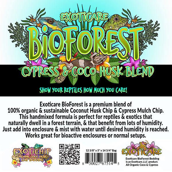 Exoticare Bioforest - Bioactive Cypress & Coco Chip Blend