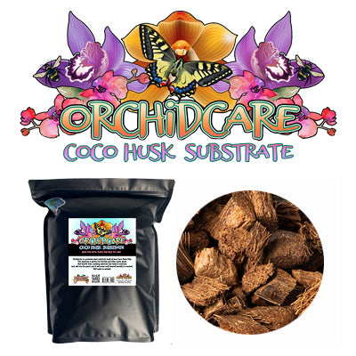 Orchidcare Ready-To-Use Organic Coconut Husk Chip Substrate for Orchids