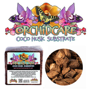Orchidcare Organic Coconut Husk Chip Substrate for Orchids