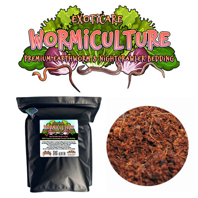 Wormiculture Ready-To-Use Coconut Husk Coir Substrate for Earthworms, Nightcrawlers, etc.